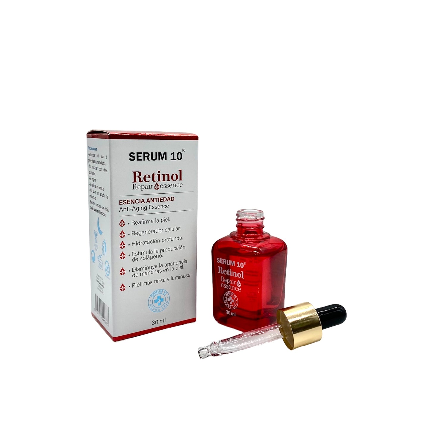 RETINOL 10® | REDUCE ARRUGAS Y ELIMINA ACNÉ