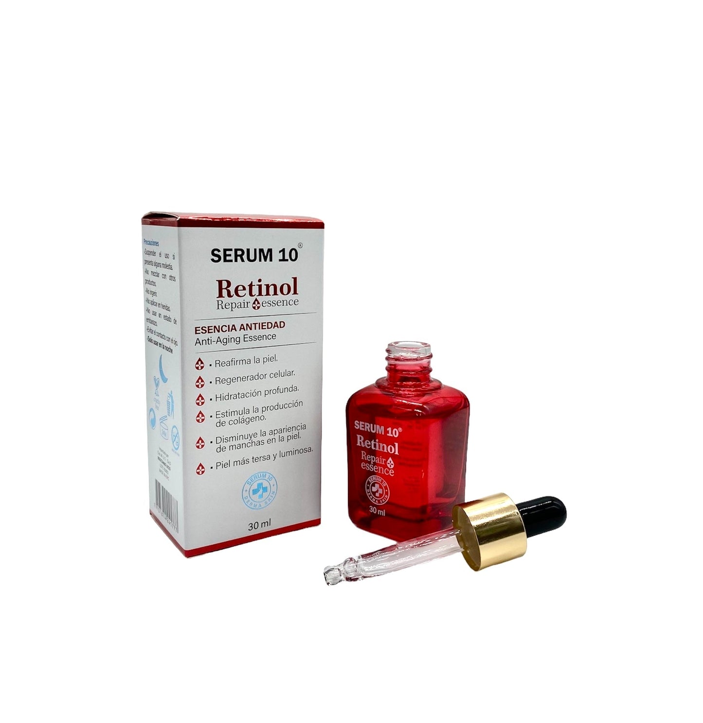RETINOL 10® | REDUCE CICATRICES Y LINEAS FINAS