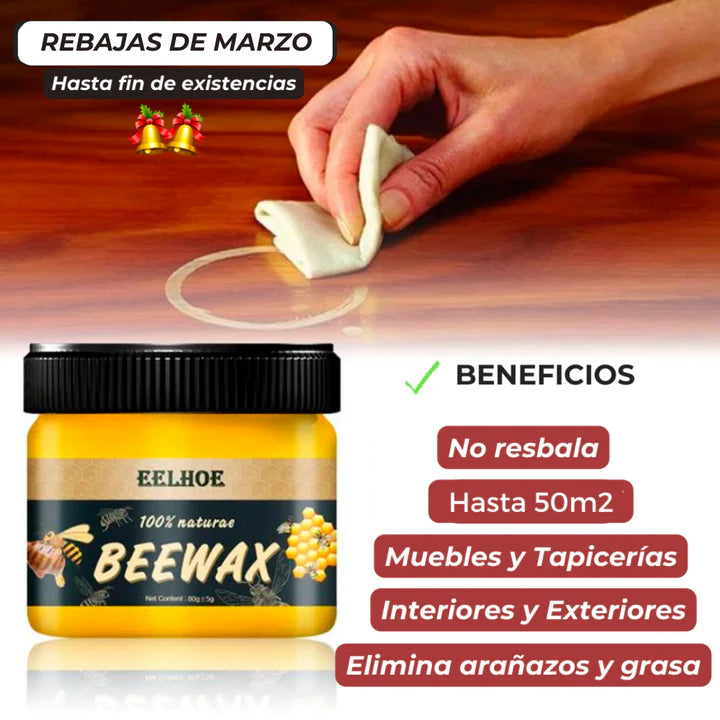 CERA PARA MUEBLES BEEMAX